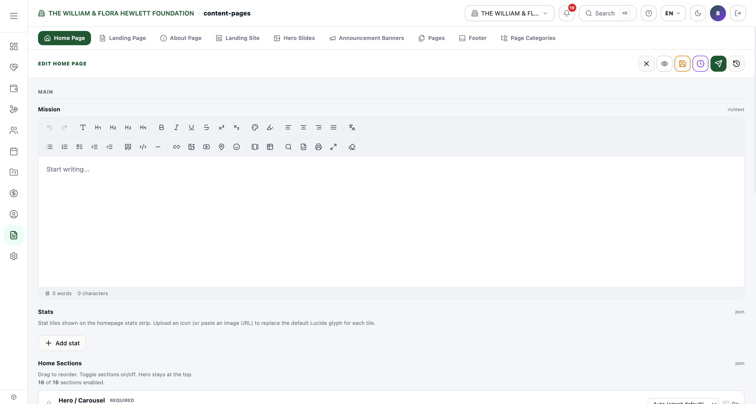 Page Hub