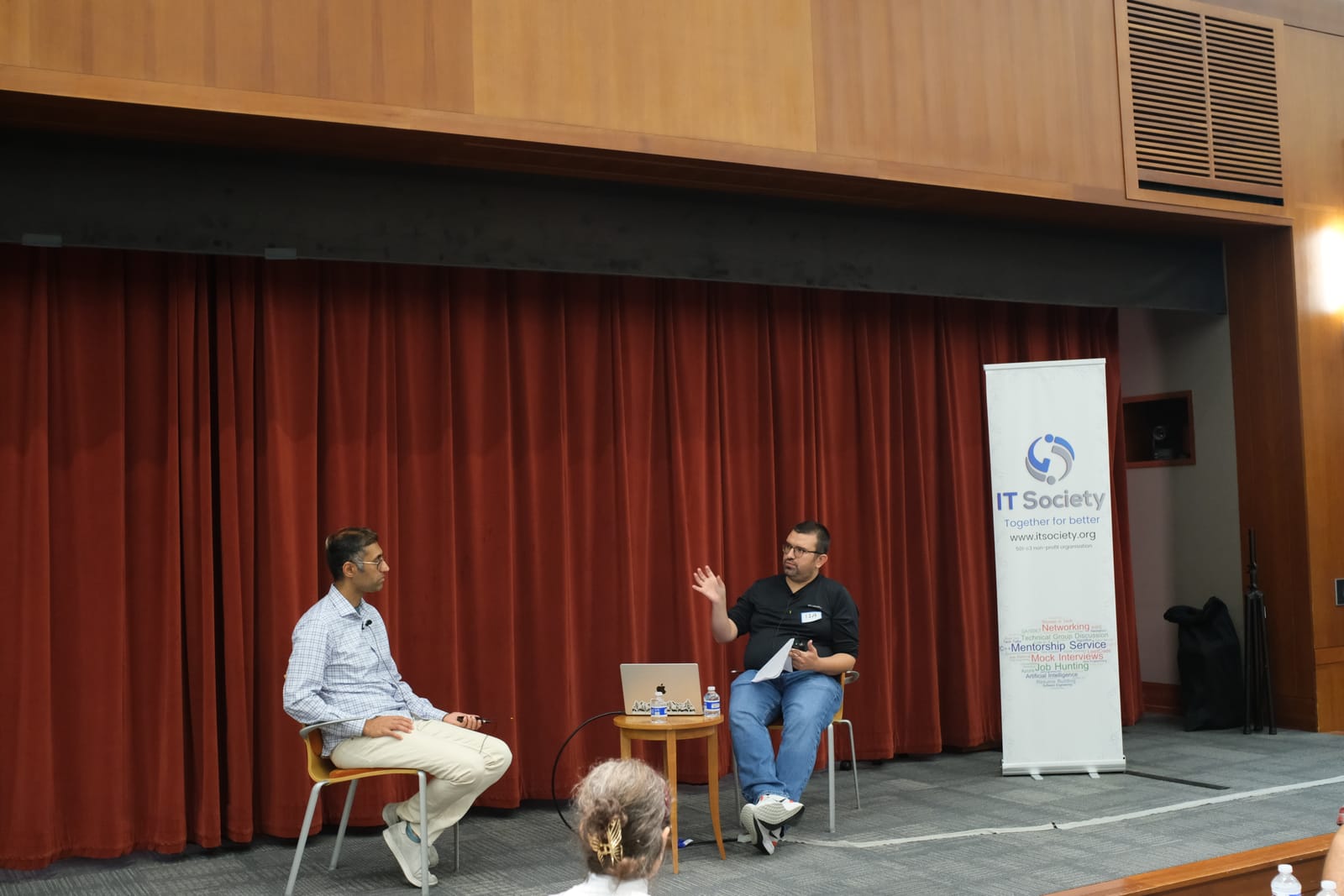 Fireside chat with Ganesh: Leading Tech in the AI Era.